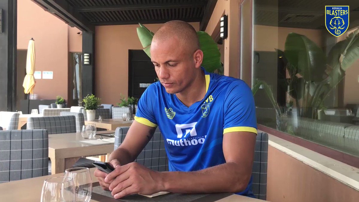 We wanted to make @WesBrown24 's first b'day at KBFC special and we couldn't have done it without our fans.
#KeralaBlasters #NammudeSwantham