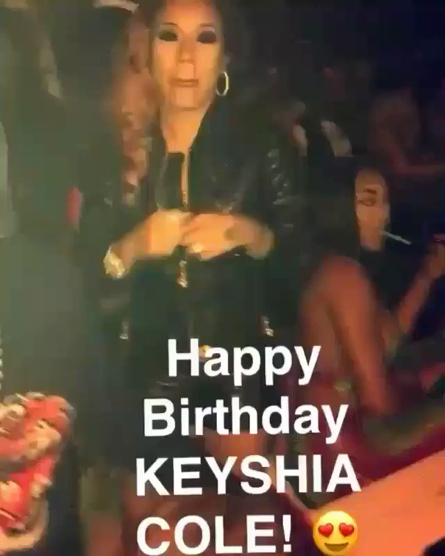 Keyshia Cole brought in her bday the right way. Happy 36th birthday 