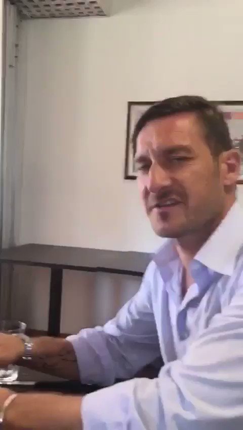 Do you have Francesco Totti wishing you a happy birthday?? Well my uncle does   