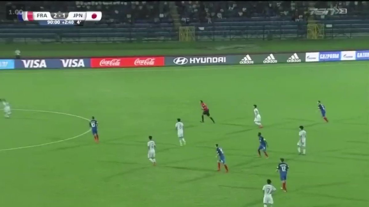 U 17日本vsフランスで感じた 強豪国と日本との差 Togetter