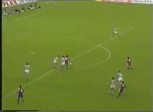 RT @90sfootball: Romario's hat-trick for Barcelona vs Real Sociedad. That last goal! https://t.co/fsBgtIVLXw