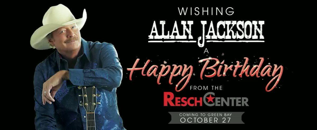 Happy Birthday to upcoming performer Alan Jackson! 