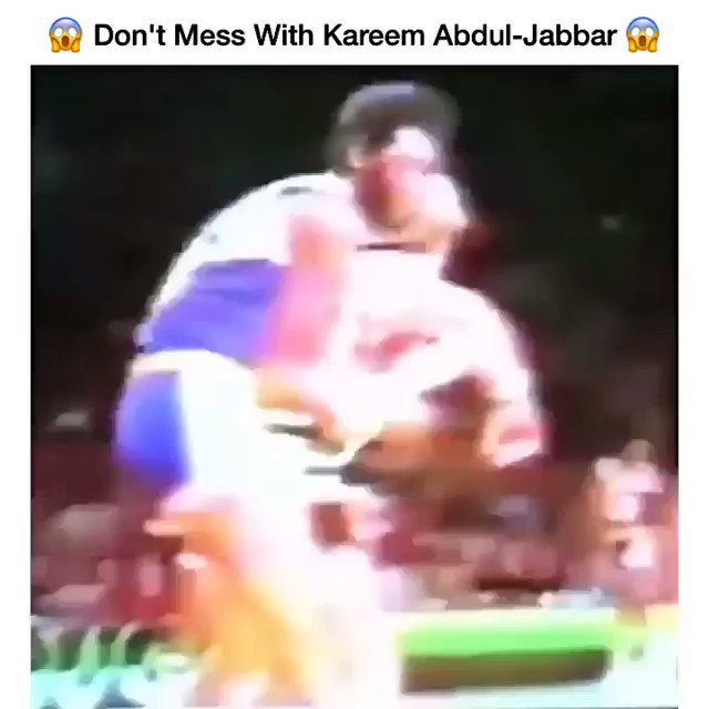 Kareem Abdul-Jabbar was serving that masses back in the day! Happy Bday to the Legend. 
 