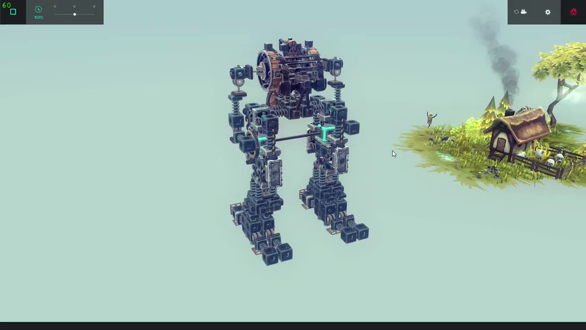 Besiege歩行機械製作日記 Togetter