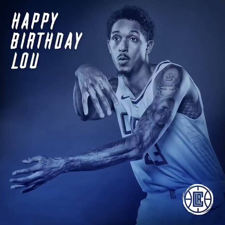 Happy birthday Lou Williams      
