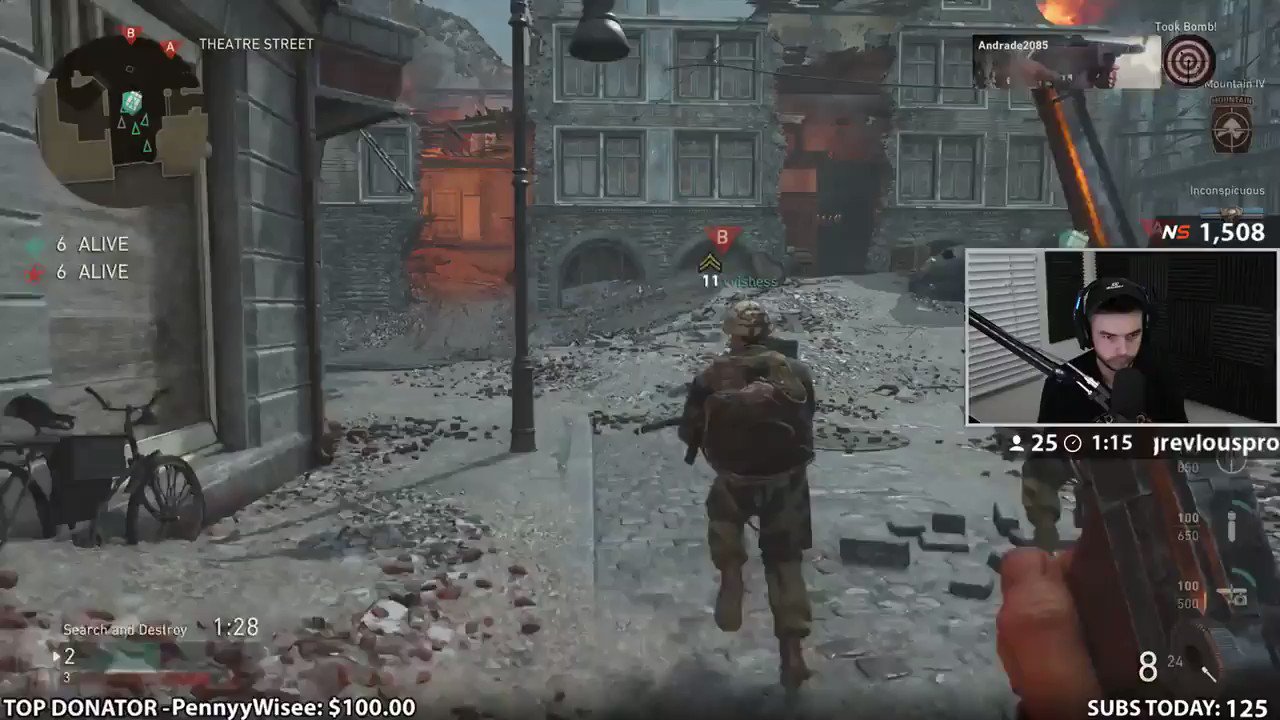 Does Call of Duty WW2 have split screen?