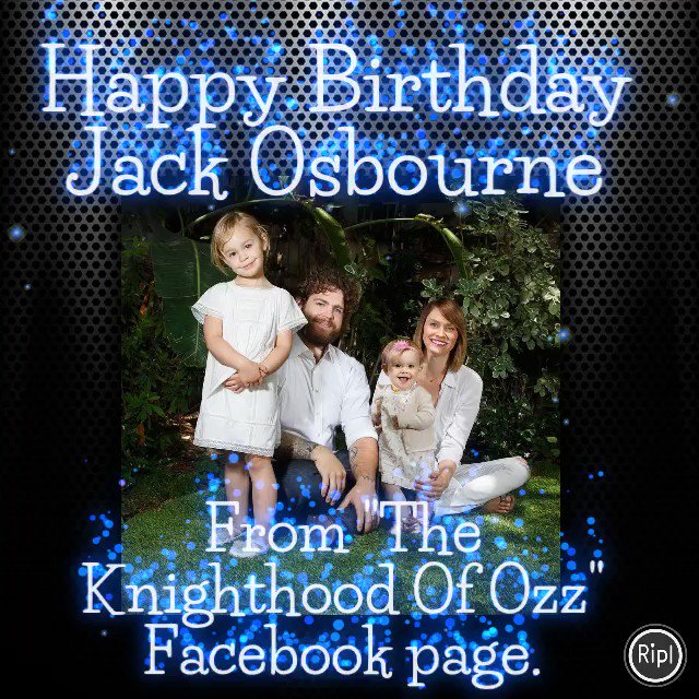 Happy Birthday Jack Osbourne! via  