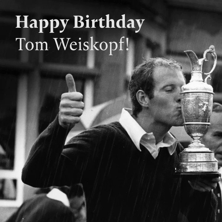 Happy 75th Birthday to 1973 Champion Golfer of the Year, Tom Weiskopf, aka The Towering Inferno! 