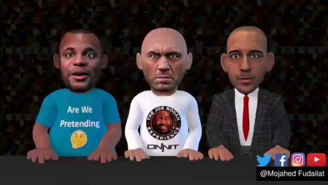 !!! RT @MojahedFudailat: Leaked Footage of Commentary Team UFC 217 Rose VS Joanna #UFC217 #animation