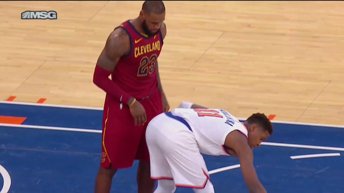Ntilikina lebron sale