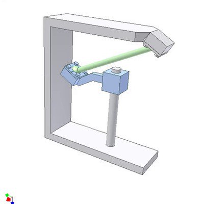 Spatial Mechanism of Two Links