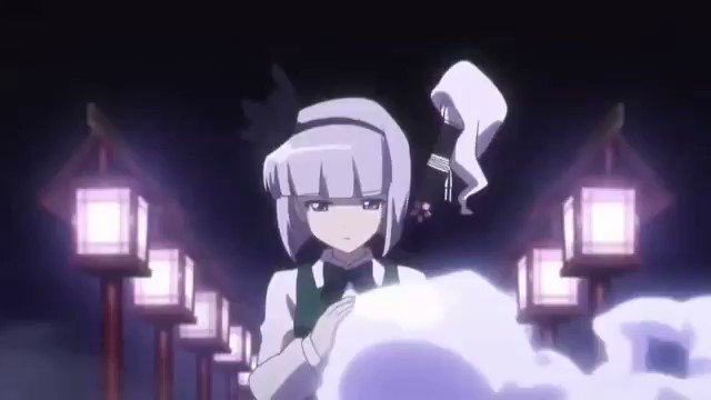 ころん 妖夢って カッコいいですねー 東方project 東方アニメ 幻想万華鏡 春雪異変の章 幻想郷 魂魄妖夢 霧雨魔理沙 T Co Kcg0jlayhk Twitter