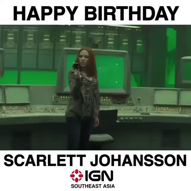  Happy Birthday to the one and only Scarlett Johansson!   
