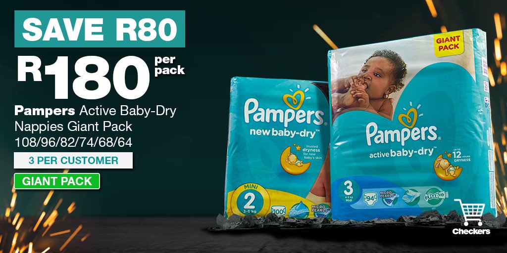 Checkers hotsell pampers prices