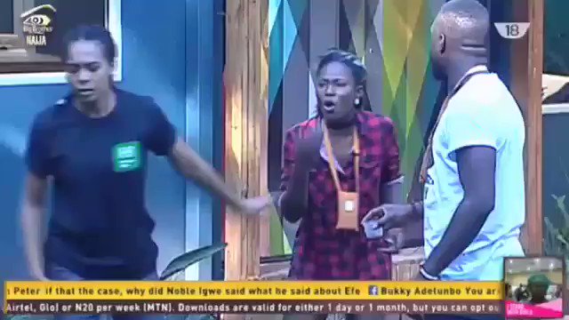 - Look Bisola's face 😂😂😂
- She got angry and switched accents 😩😂
- "You look serious" Debie-Rise 😂 https://t.co/EjKv8D2lCi