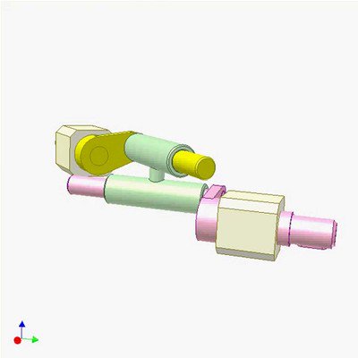 Shaft Coupling for Shafts Out of Line