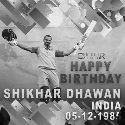 India\s dashing opener batsman Shikhar Dhawan turns 32 today. Let\s wish him a very Happy Birthday. 