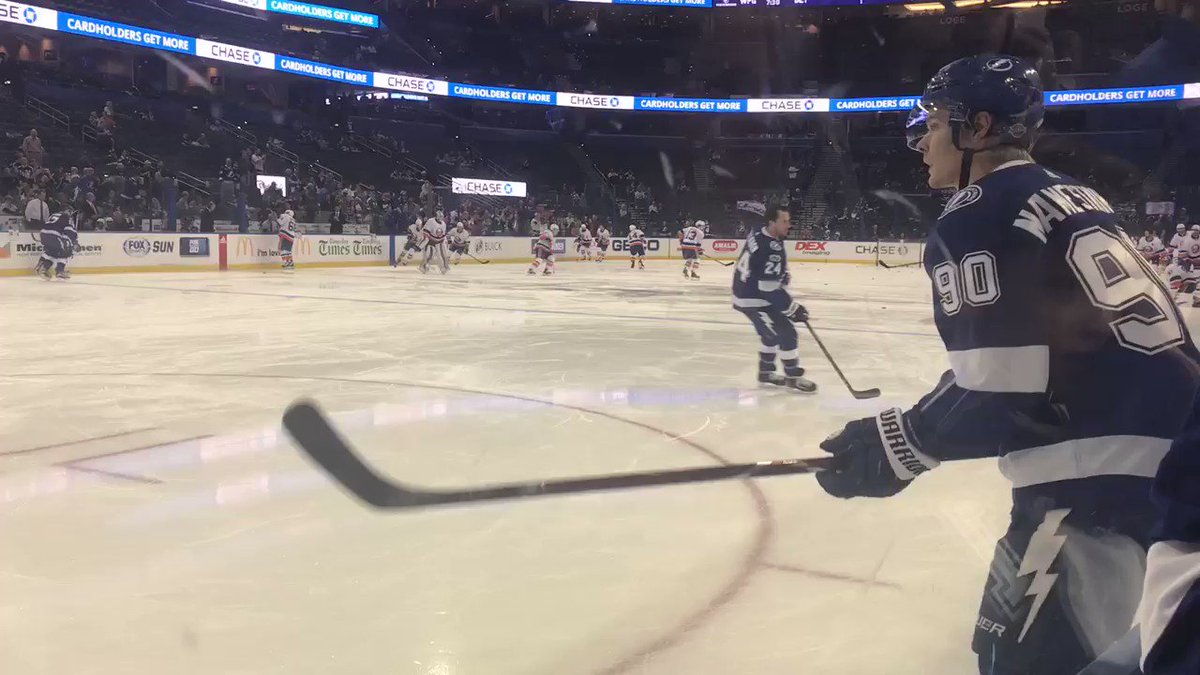 About that time. 👊 #NYIvsTBL https://t.co/XGC0kemWtm