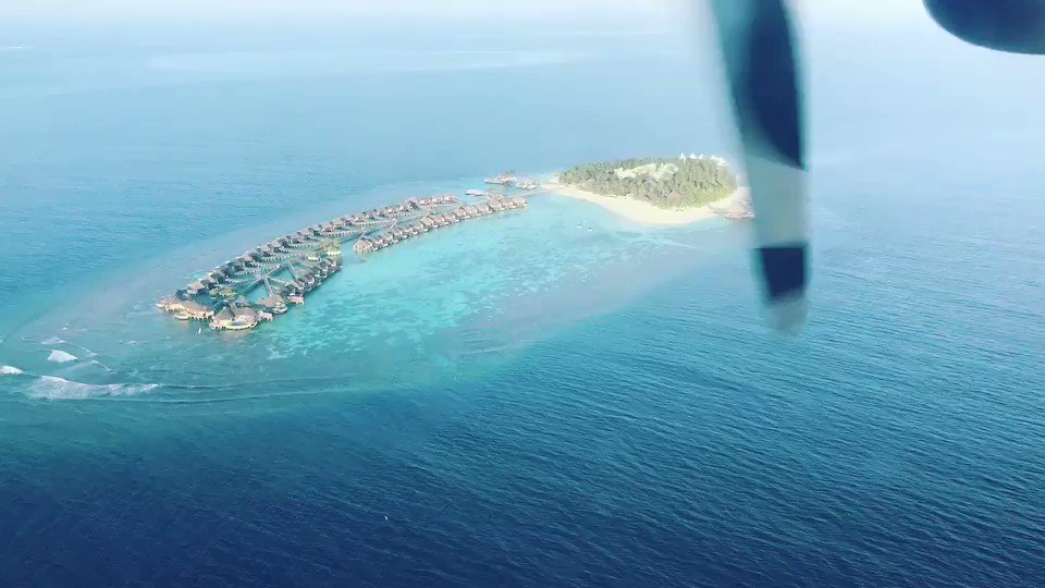 Arrived at the Maldives 😍 https://t.co/tV5zWQAZBl