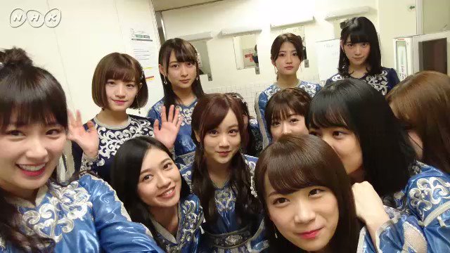 シブヤノオト紅白sp リハーサルおわりの乃木坂46のみなさん 後ろの2人にも注目 みればみるほど可愛くて面白い自撮り動画です 乃木坂46 シブヤノオト 話題の画像がわかるサイト