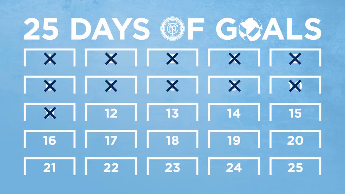 📅 | 25 Days of Goals: 1⃣2⃣  Right place, right time for @Alexcallens06... #NYCFC https://t.co/zJudD89ieb