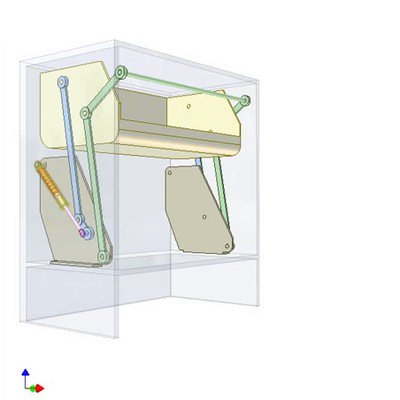 Pull Down Shelf