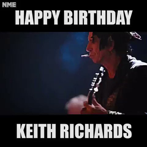 Happy birthday Keith Richards 