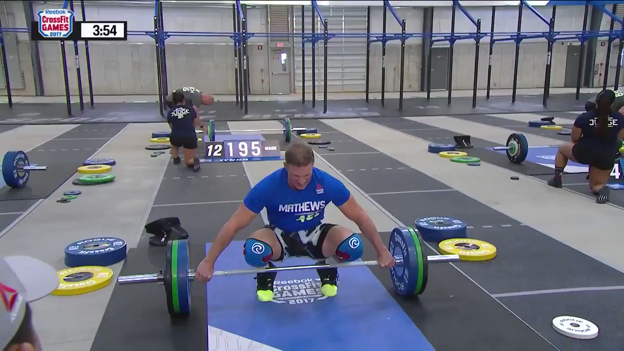 The CrossFit Games on Twitter: Mathews owner of Reebok CrossFit Lab and 2016 Masters 45-49 champ, with a casual split snatch during the Reebok CrossFit Games. https://t.co/lyn6gbBKuc" / Twitter