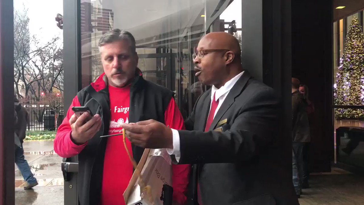 Protesters clash with security guards at MLS announcement in Nashville