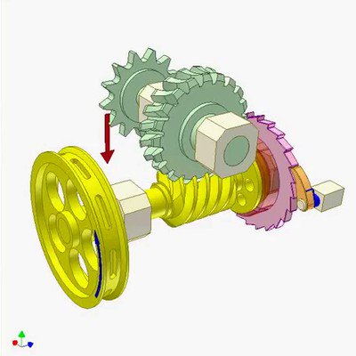 Automatic Brake in Worm Hoists