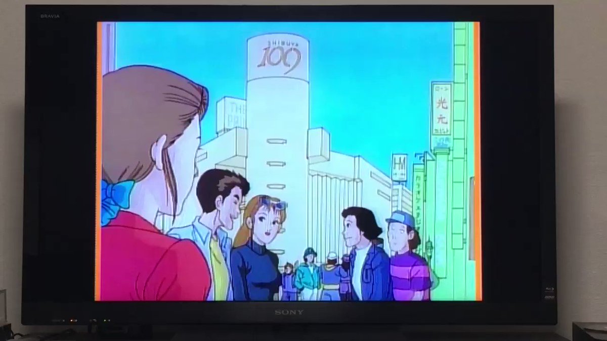 江口寿史 うわー たけしの元気が出るテレビのop これコンテも自分で描いたなー なつかしい 1992年頃