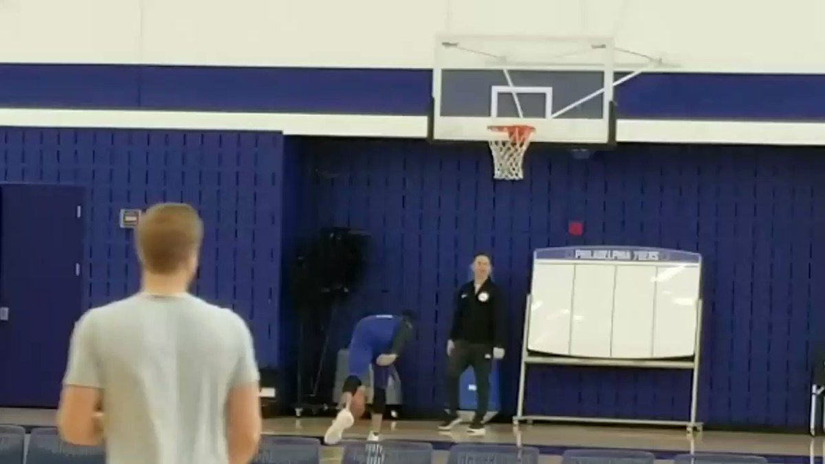 Fultz looks much better shooting free throws even at 25 percent effort