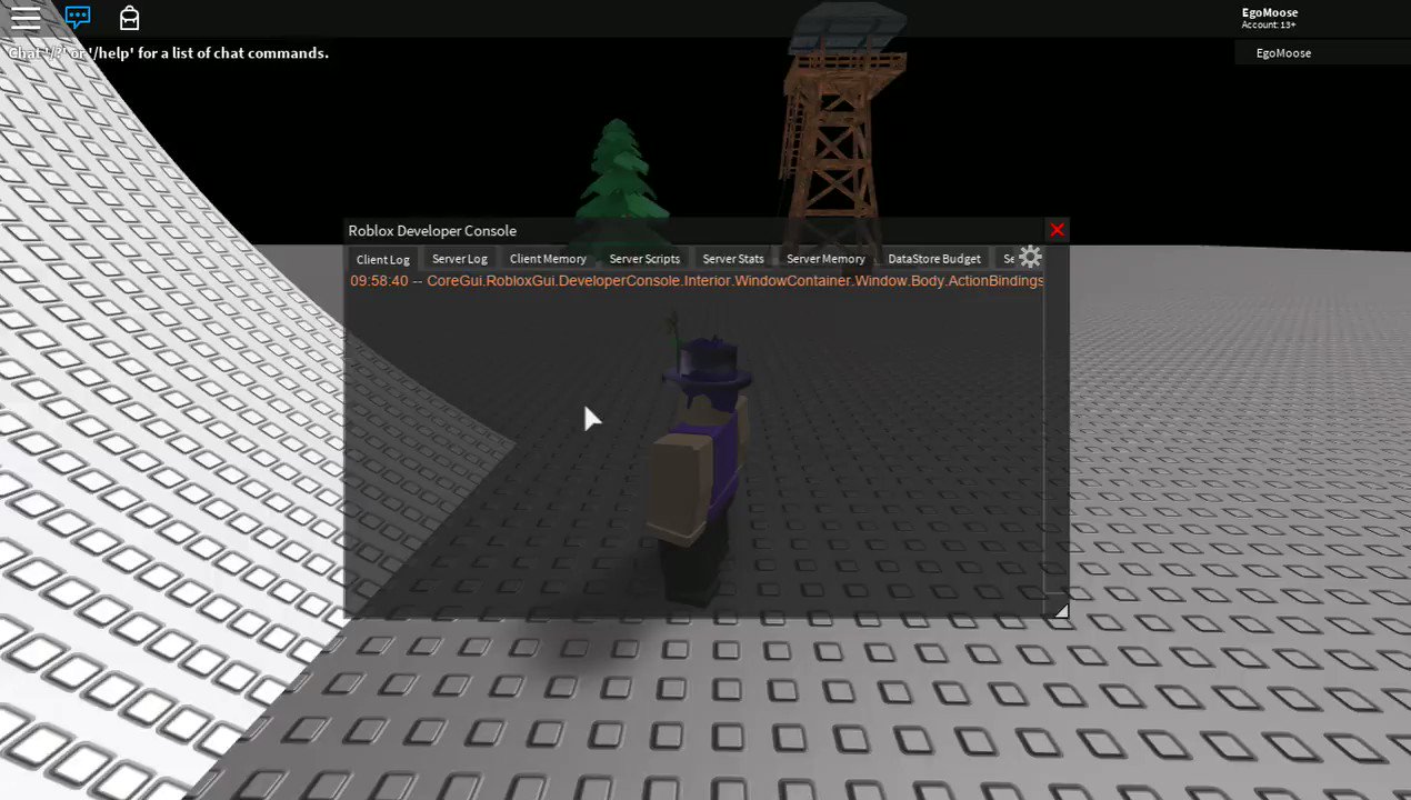 Roblox Console Scripts List