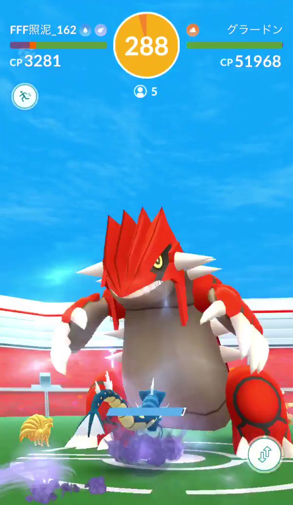 ポケモンgo ゲージ技ボタンを連打しない方がいいケース ジム レイドバトルでは切り替えが重要
