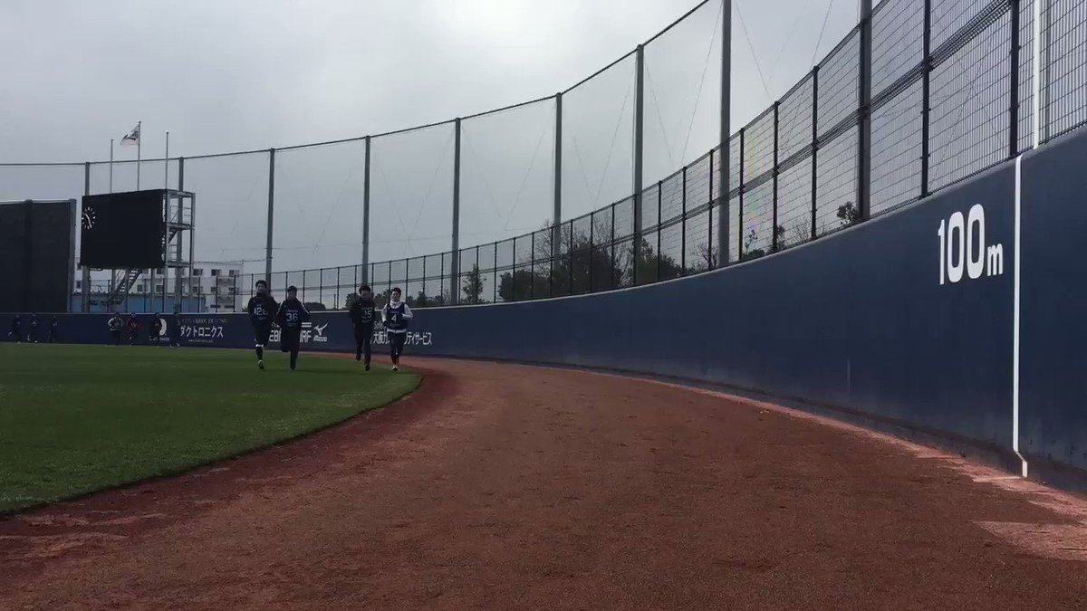 オリックス バファローズ Pp ポール間走 スタート Bs18 プロ野球 Npb Orix