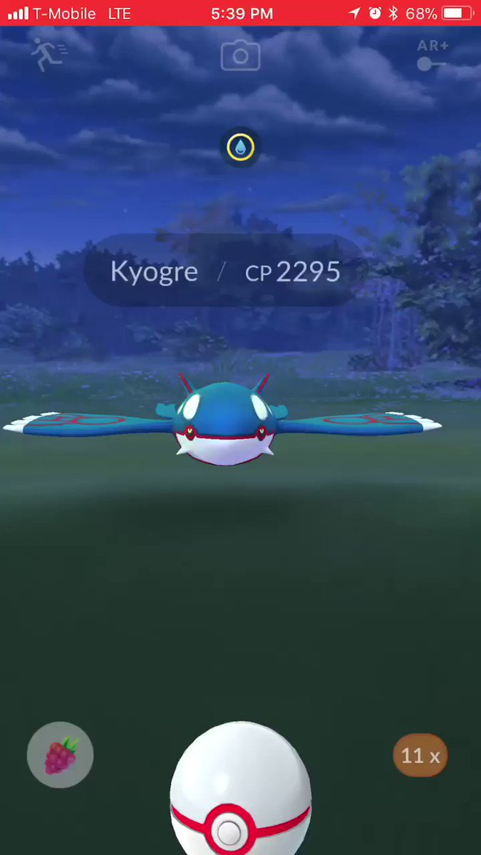 ポケモンgo 伝説レイドでカイオーガ登場 最大cpと対策は