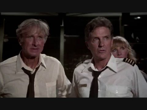 Happy birthday, Robert Hays. We\re all counting on you.

\"Airplane!\" (1980)
(h/t 