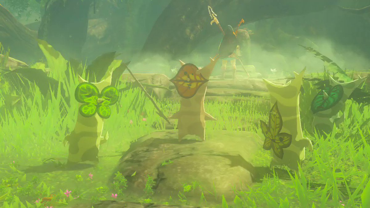 “Don't mess with a Korok. 🍃 #Zelda https://t.co/ZTbYtDXBJR” 