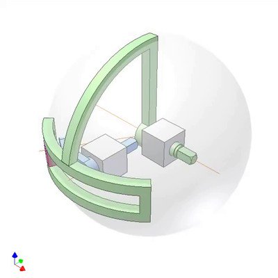 Spherical Coulisse Mechanism