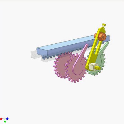 Reverse Gear Drive With Dwell