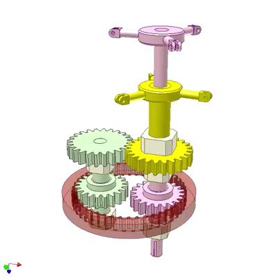 Drive for Coaxial Propellers