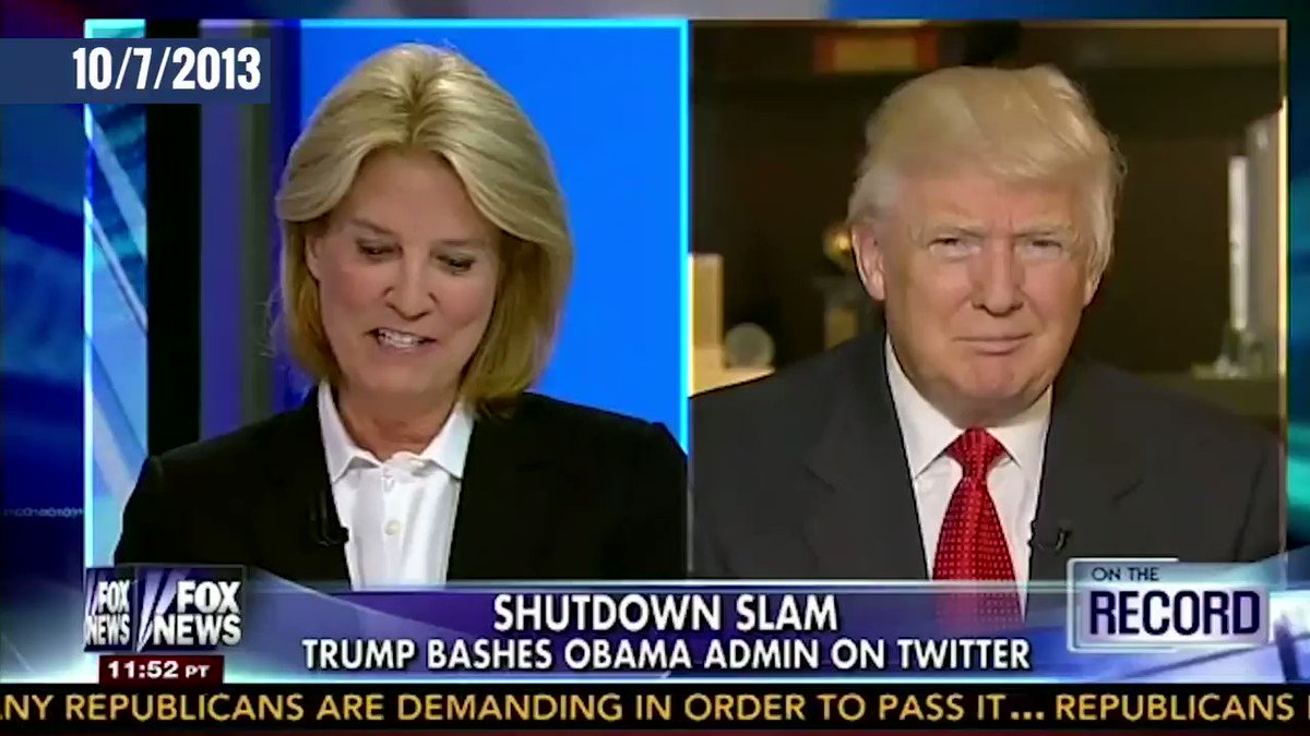 "I hear the Democrats are going to be blamed, I hear the Republicans are going to be blamed. I actually think the President would be blamed." - @realDonaldTrump #TrumpShutDown