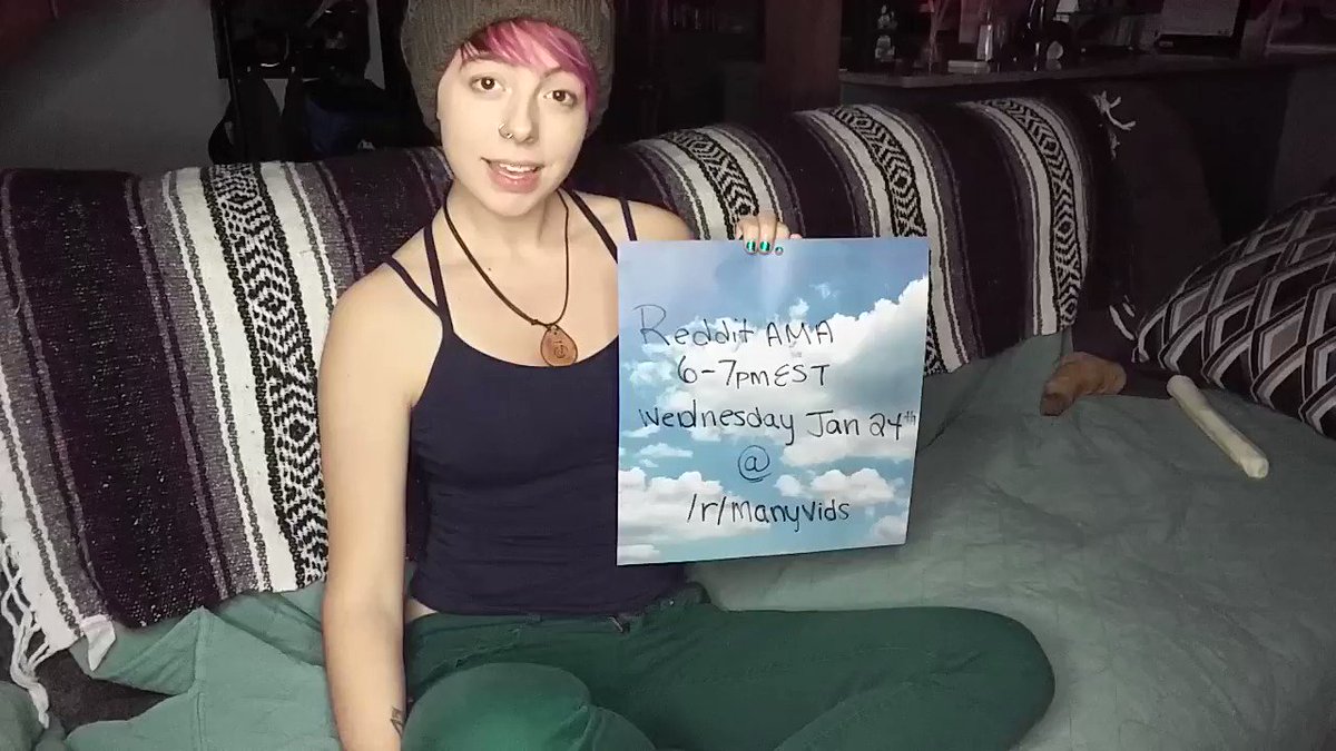 ManyVidsστο X: Don't miss our NEXT #Reddit #AMA w @PunkBiBiBi Wednesday,  January 24th at 6pm-7pm EST #MVGirl t.coxBuyep55Vx  X