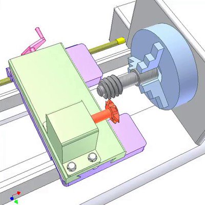 Milling External Thread on a Lathe