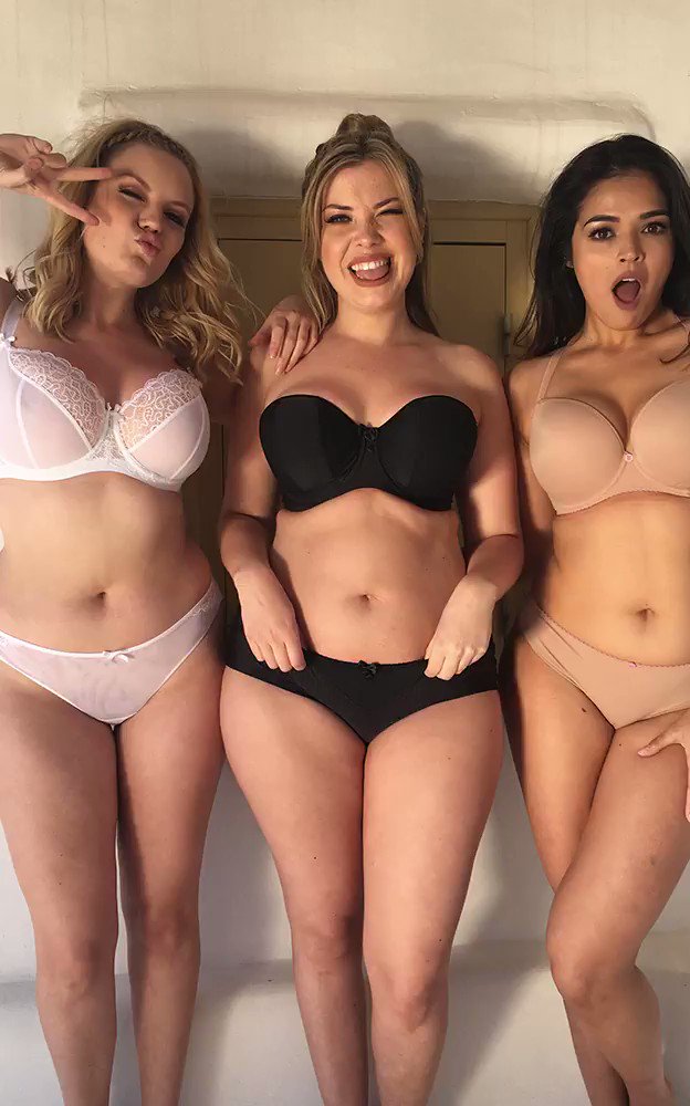 Lingerie shower casting curvy