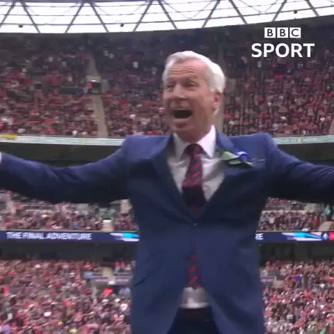 Happy birthday, Alan Pardew! Bet you re doing a lot of this today 