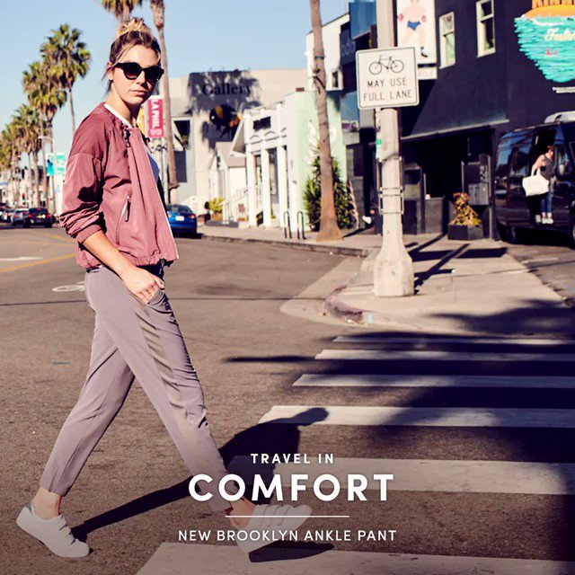 ATHLETA on X: Introducing the new Brooklyn Ankle Pant: Recycled