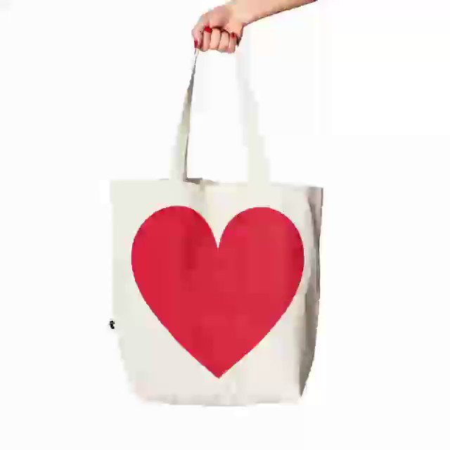 flying tiger heart tote bag