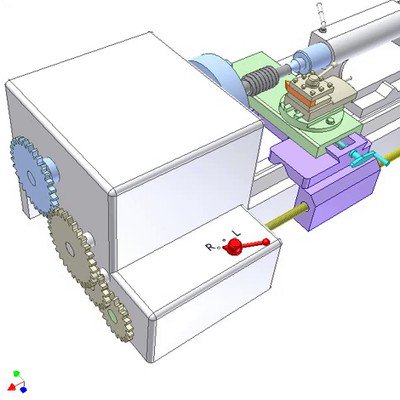 Turning Right Hand Thread