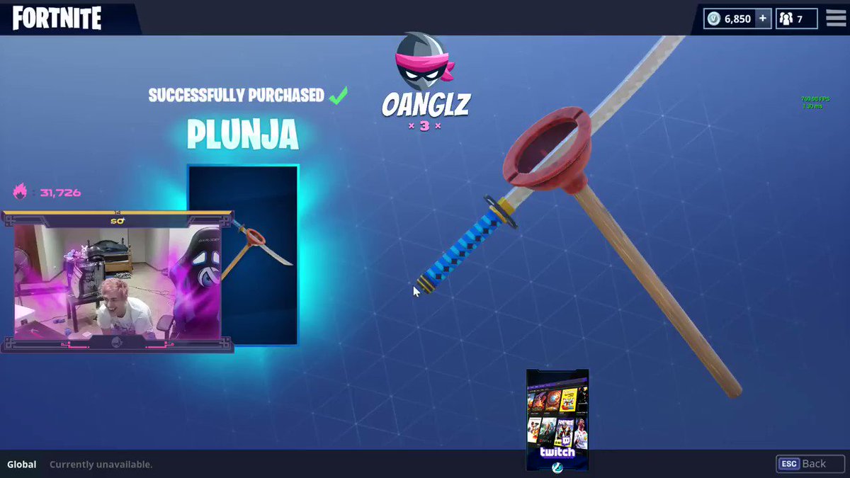 ninjashyper fortnite skin - ninja on twitter new featured items comming out of epicgames fortnitegame you trolls i said i would use a plunger the other day so what do they ninja on twitter new featured items comming out of epicgames fortnitegame you trolls i said i would use a plunger the other day so what do they - ninjashyper fortnite skin
